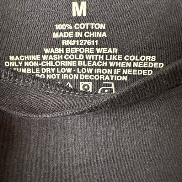 Love Is Love Dark Blue Medium Short Sleeves Medium Fit A Large TShirt BNWT - Picture 3 of 4